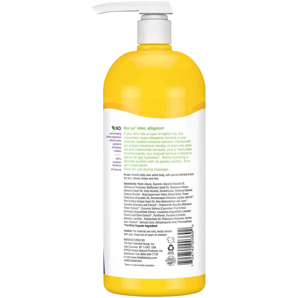 Professional title: "Fragrance-Free Original Very Emollient Body Lotion - 32 oz"