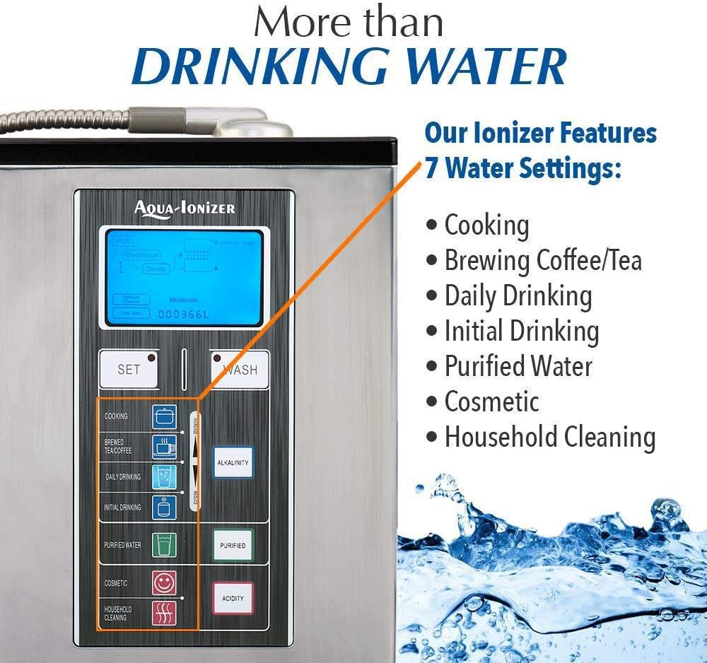 "Deluxe Aqua Ionizer 9.0: The Ultimate Alkaline Water Solution"