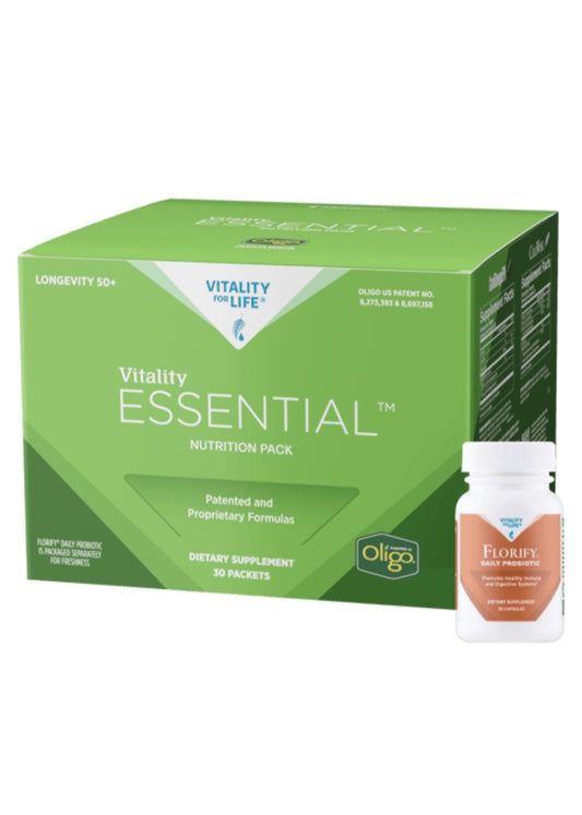 Vitality Essential Nutrition Longevity Man and Woman 50+