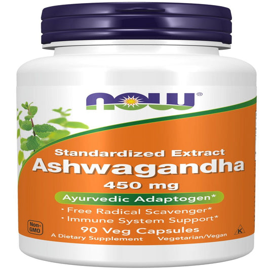 "Revitalize Your Health with Ashwagandha Power - 90 Veg Capsules of 450mg Standardized Extract"